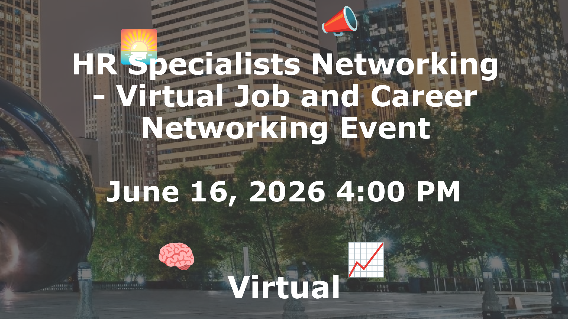 HR Specialists Networking - Virtual Job and Career Networking Event event image